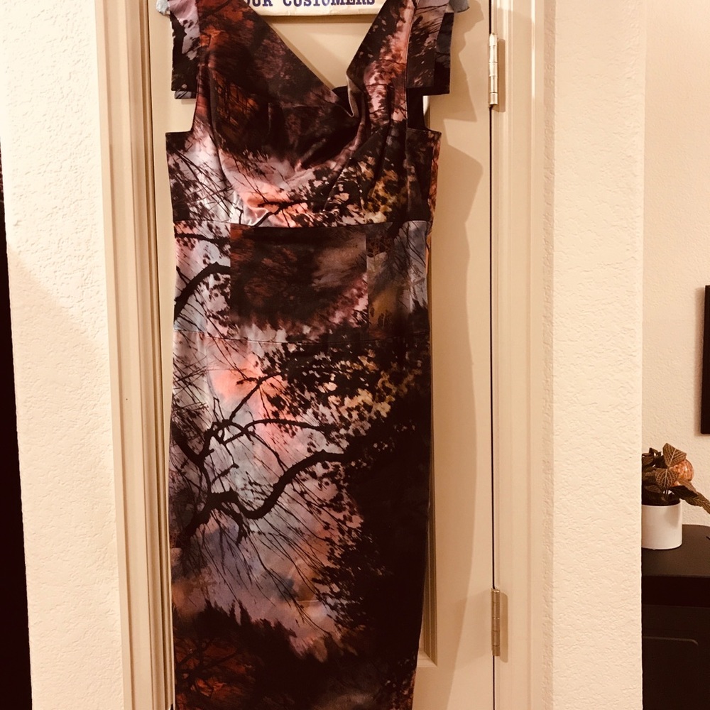 Never Worn Black Halo Dress - Picture 3 of 4